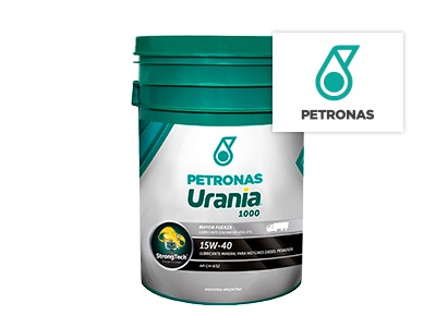 Descripción de producto Petronas: Lubricante para Vehículos Pesados Urania con tecnología STRONGTECH™
